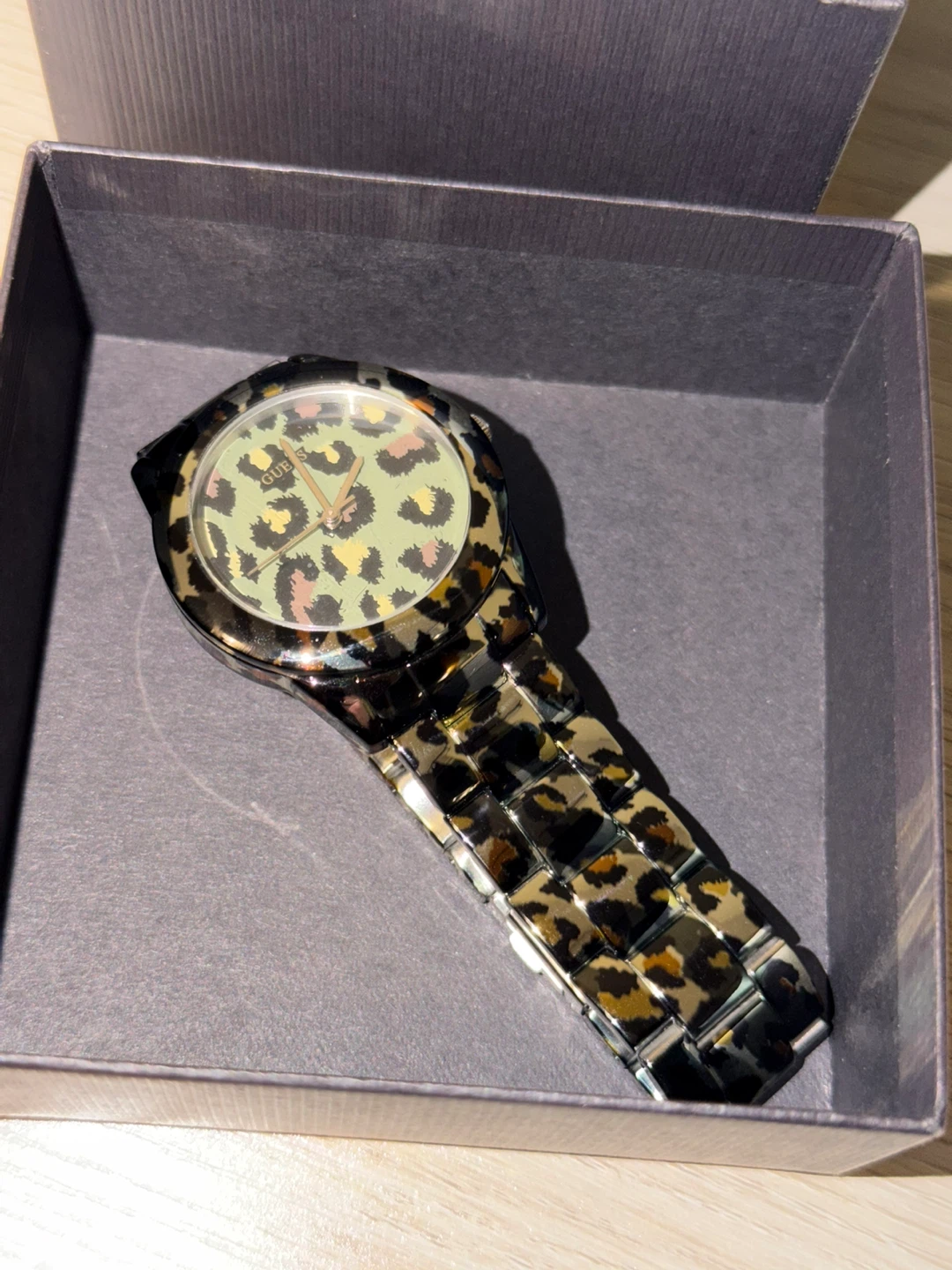 Guess Leopard Print Watch - photo 4