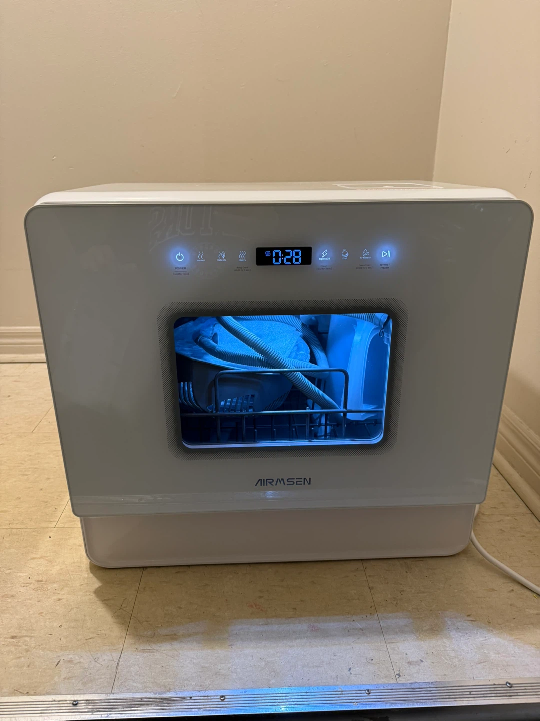 AIRMSEN Portable Countertop Dishwasher ZMW-DUHA01