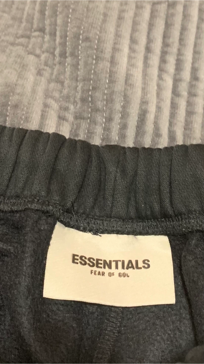 Fear of God Essentials Sweatpants Black - photo 2