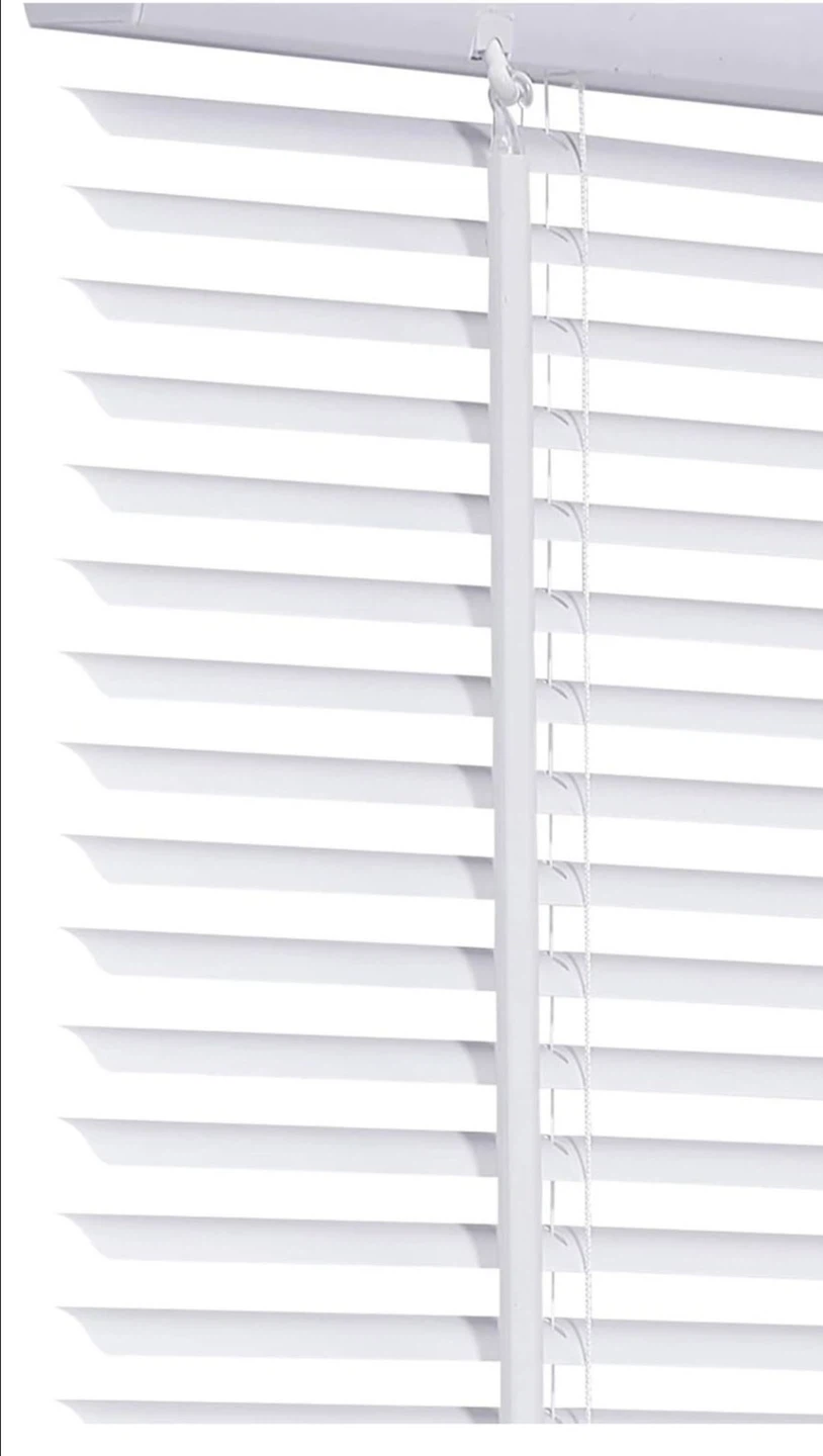 1" Cordless Mini Blind - 30" x 64" White - photo 2