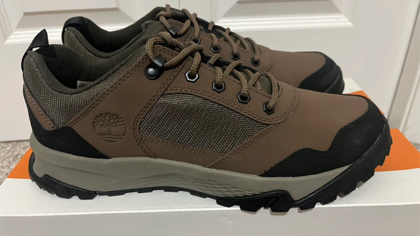 Timberland Lincoln Peak L/F Low Hiker Dark Brown Leather Shoes