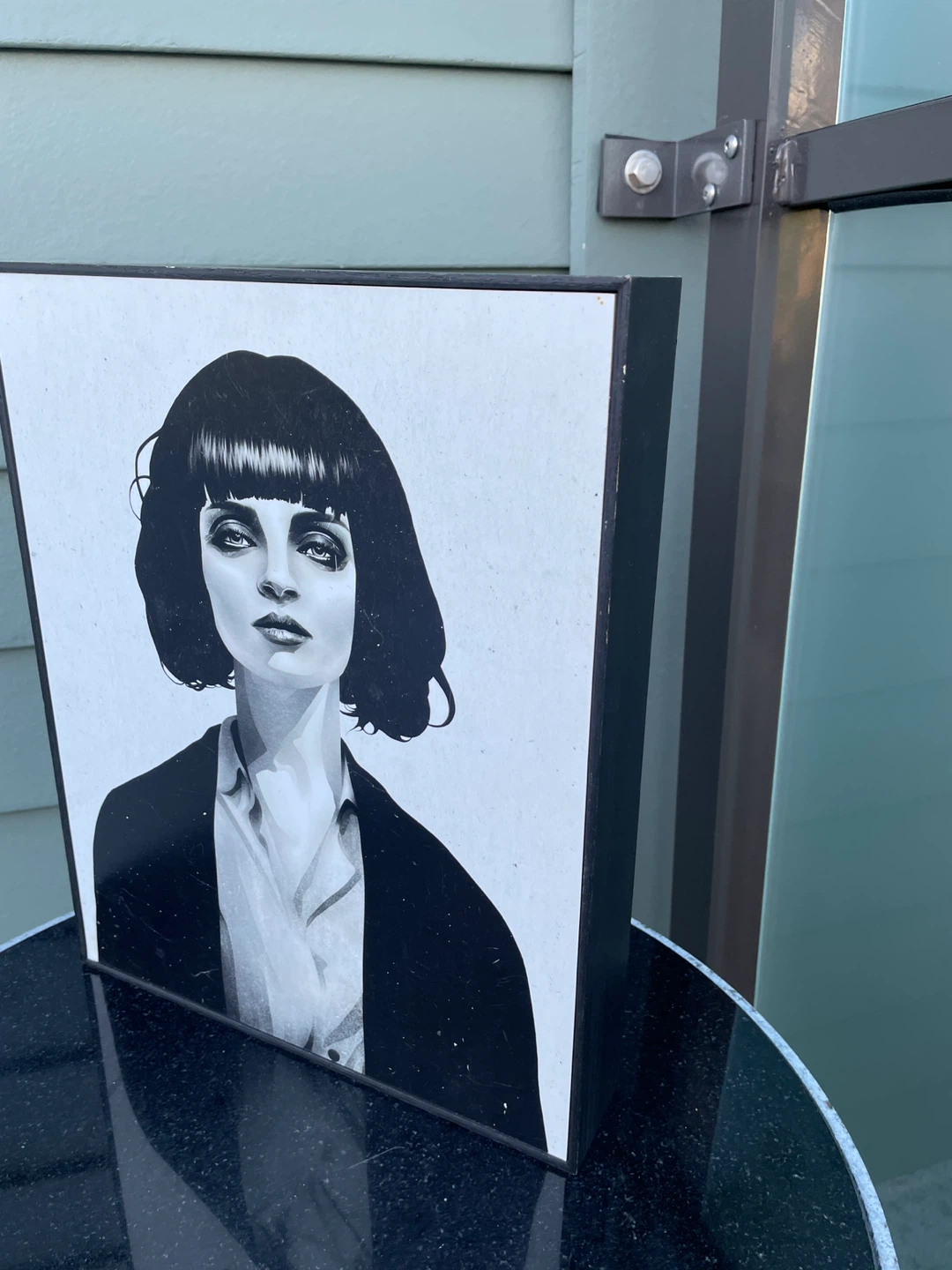 Eyes on Walls Pulp Fiction Mia Wallace Art Print - photo 5