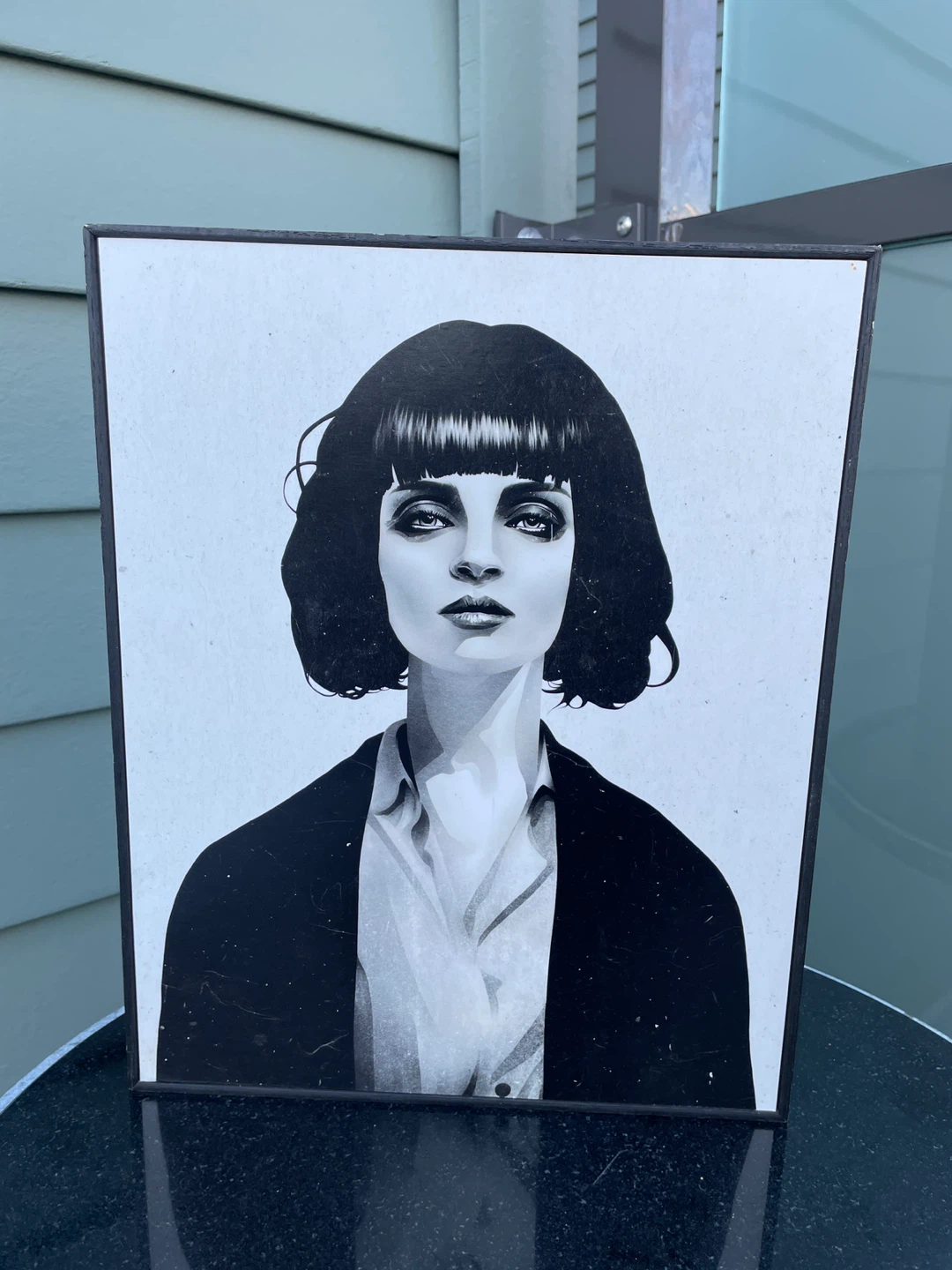 Eyes on Walls Pulp Fiction Mia Wallace Art Print - photo 3