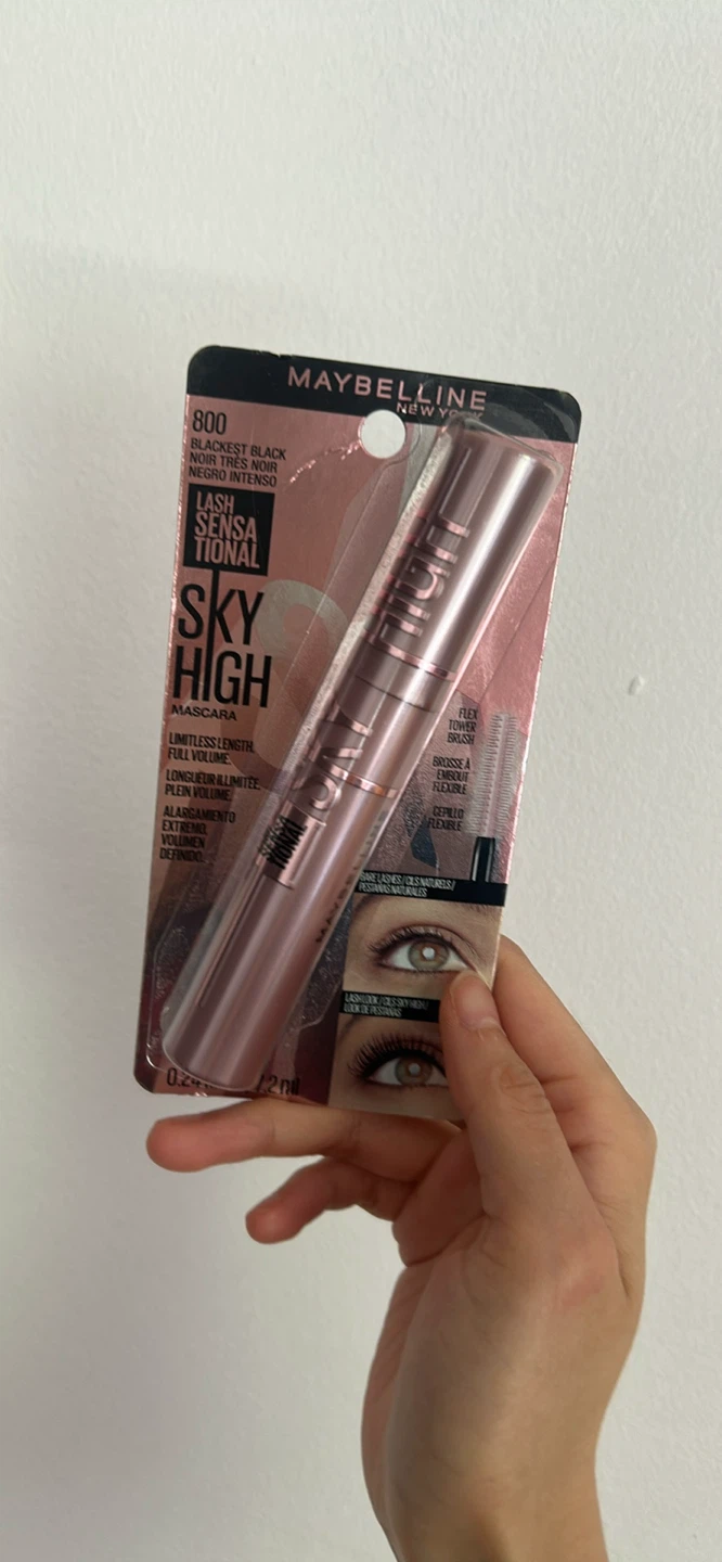 Maybelline Lash Sensational Sky High Mascara, Blackest Black