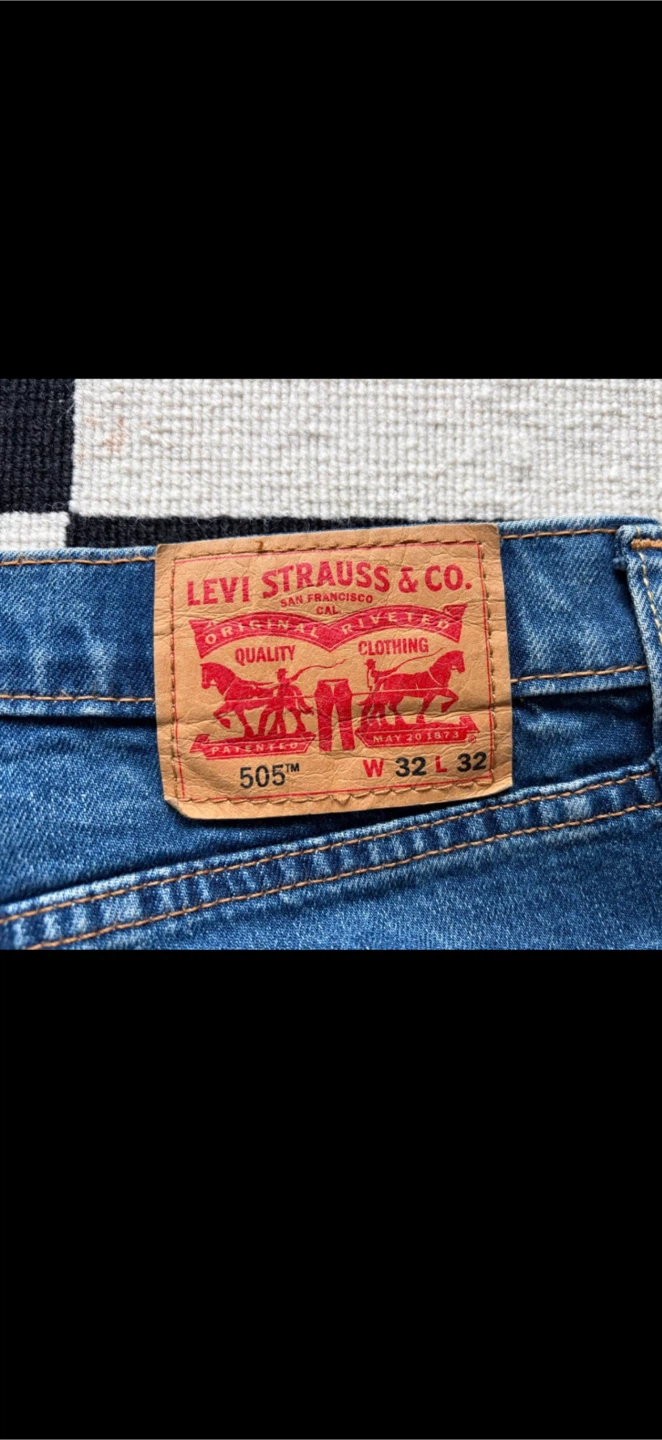 Levi's Men's 505 Regular Fit Jeans - W 32 L 32 - photo 4