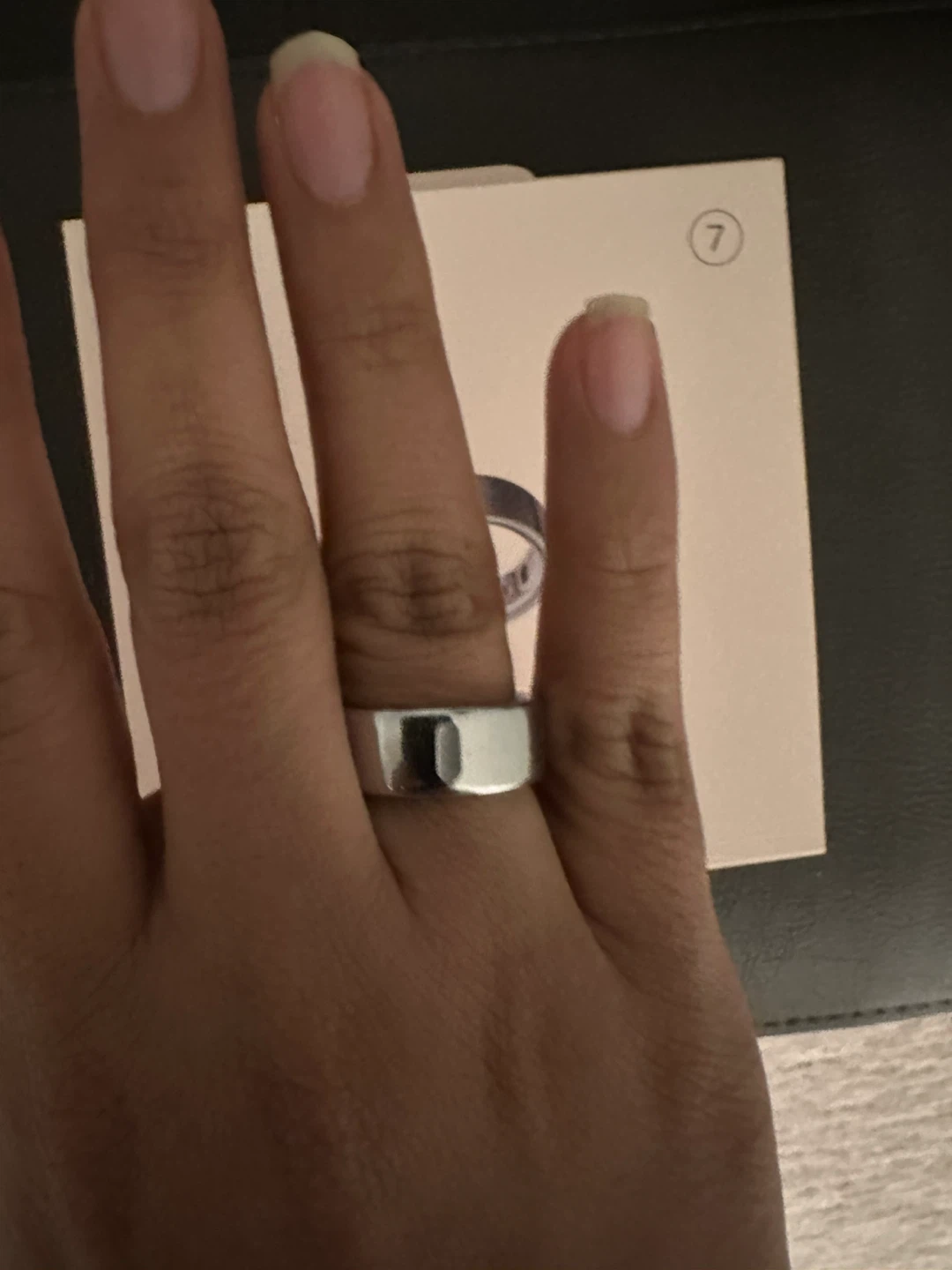 Oura Ring Silver for sale - photo 2