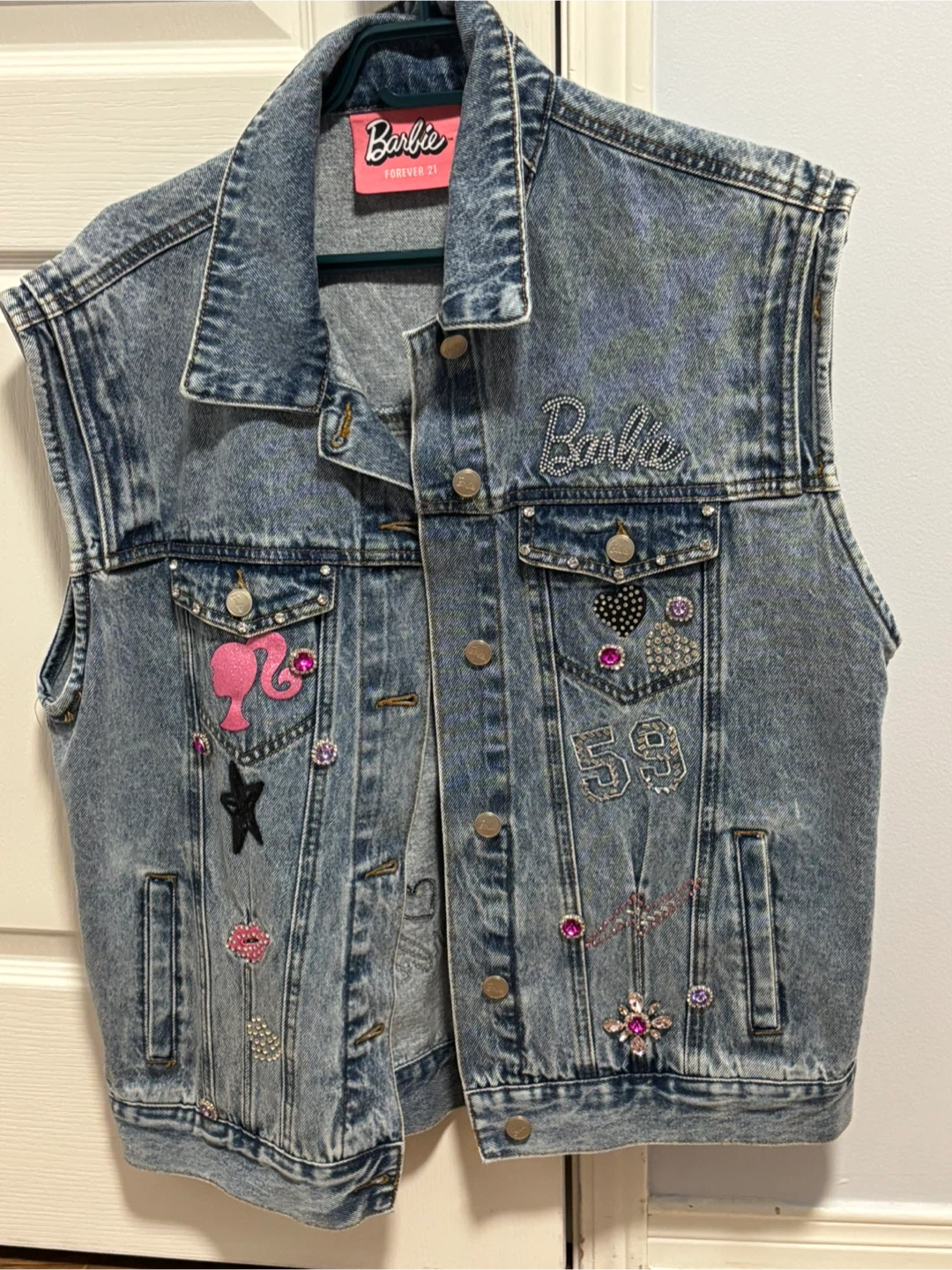 Barbie Forever 21 Denim Vest