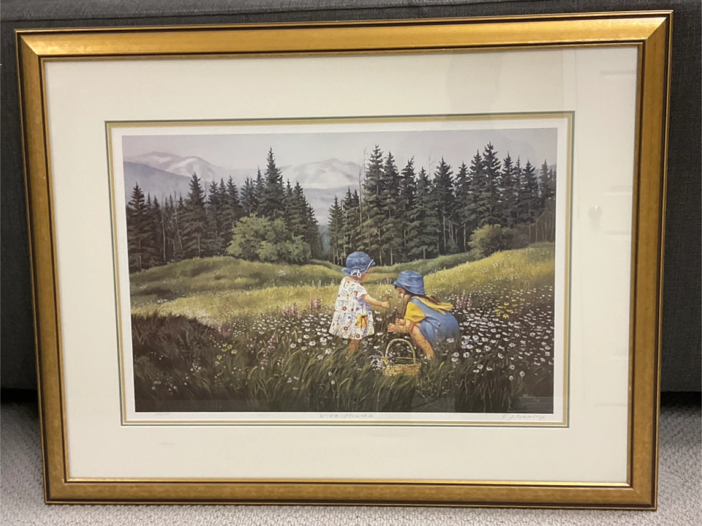 Joan Healey Wild Flowers Print - photo 2