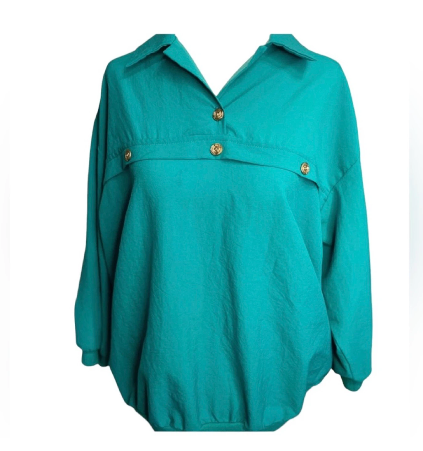 Vintage Collared Pullover Top - photo 2