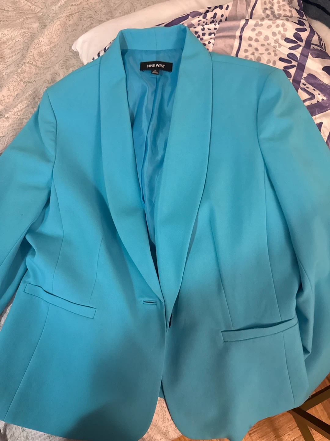 Nine West Blue Blazer