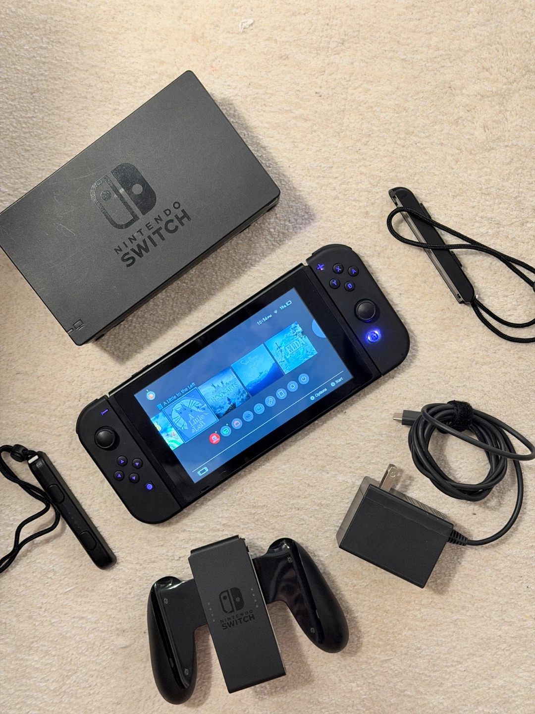 Nintendo Switch 1 bundle (with modded LED joycons)