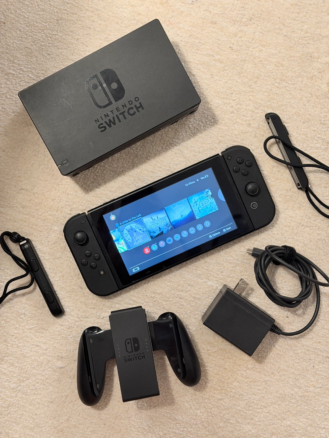 Nintendo Switch 1 bundle (with modded LED joycons) - photo 2