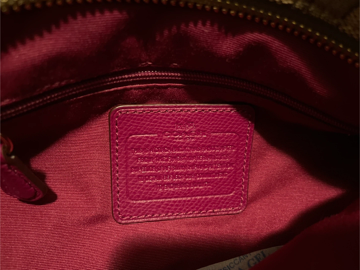Coach Signature Tote Bag - photo 2