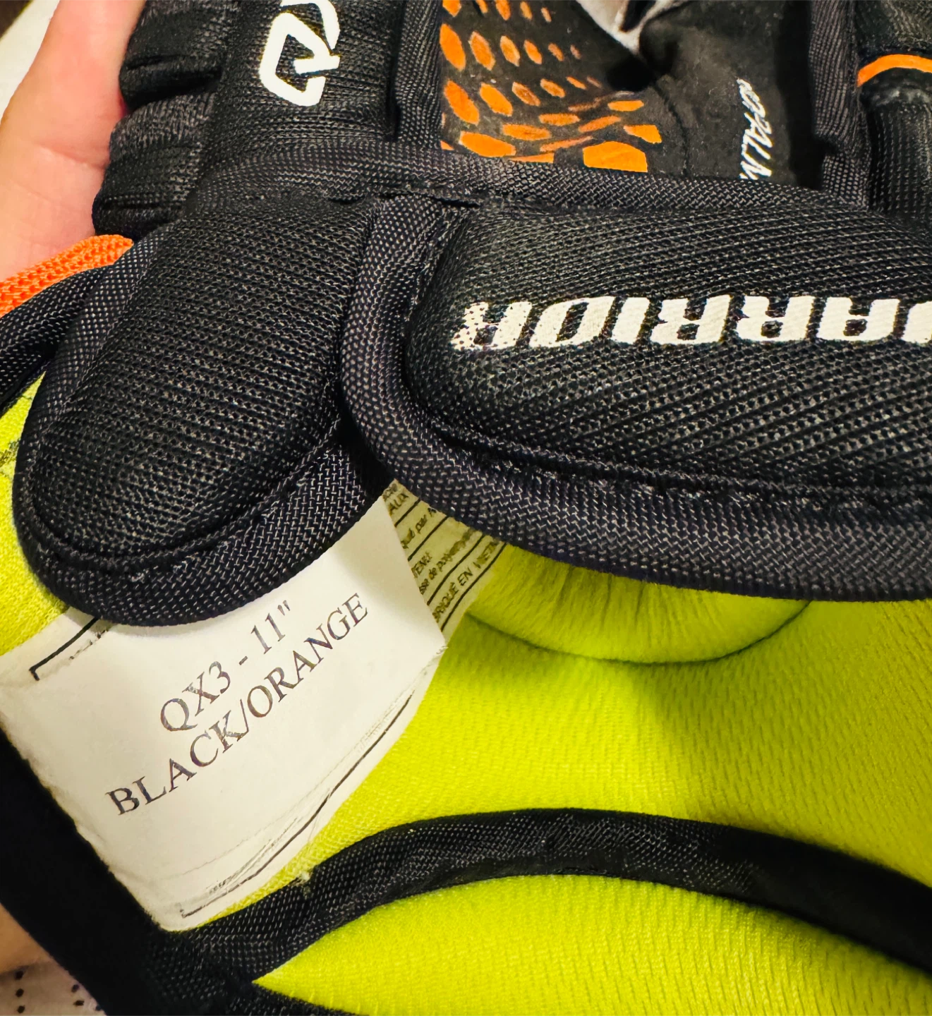 Warrior Alpha QX3 Hockey Gloves - photo 5