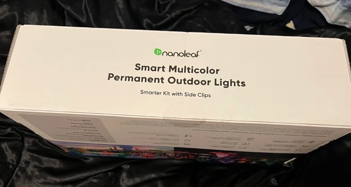 Nanoleaf Smart Multicolor Permanent Outdoor Lights Smarter Kit - photo 3