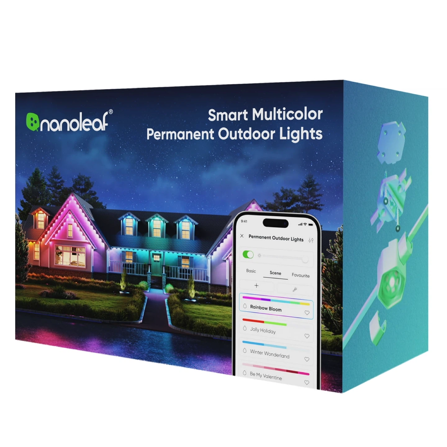 Nanoleaf Smart Multicolor Permanent Outdoor Lights Smarter Kit - photo 5
