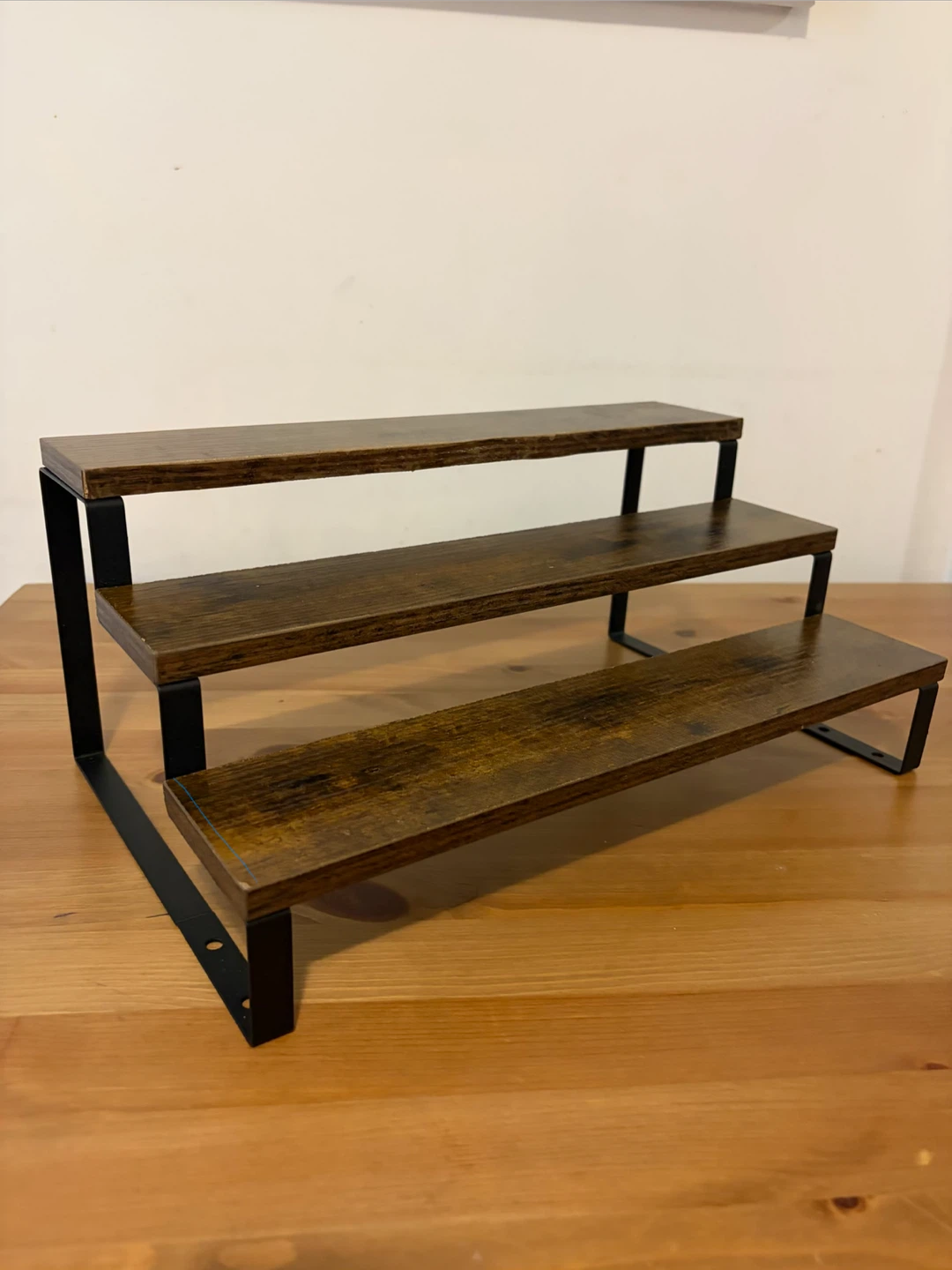 Tiered Display Shelf and a riser ( matching set) - photo 5