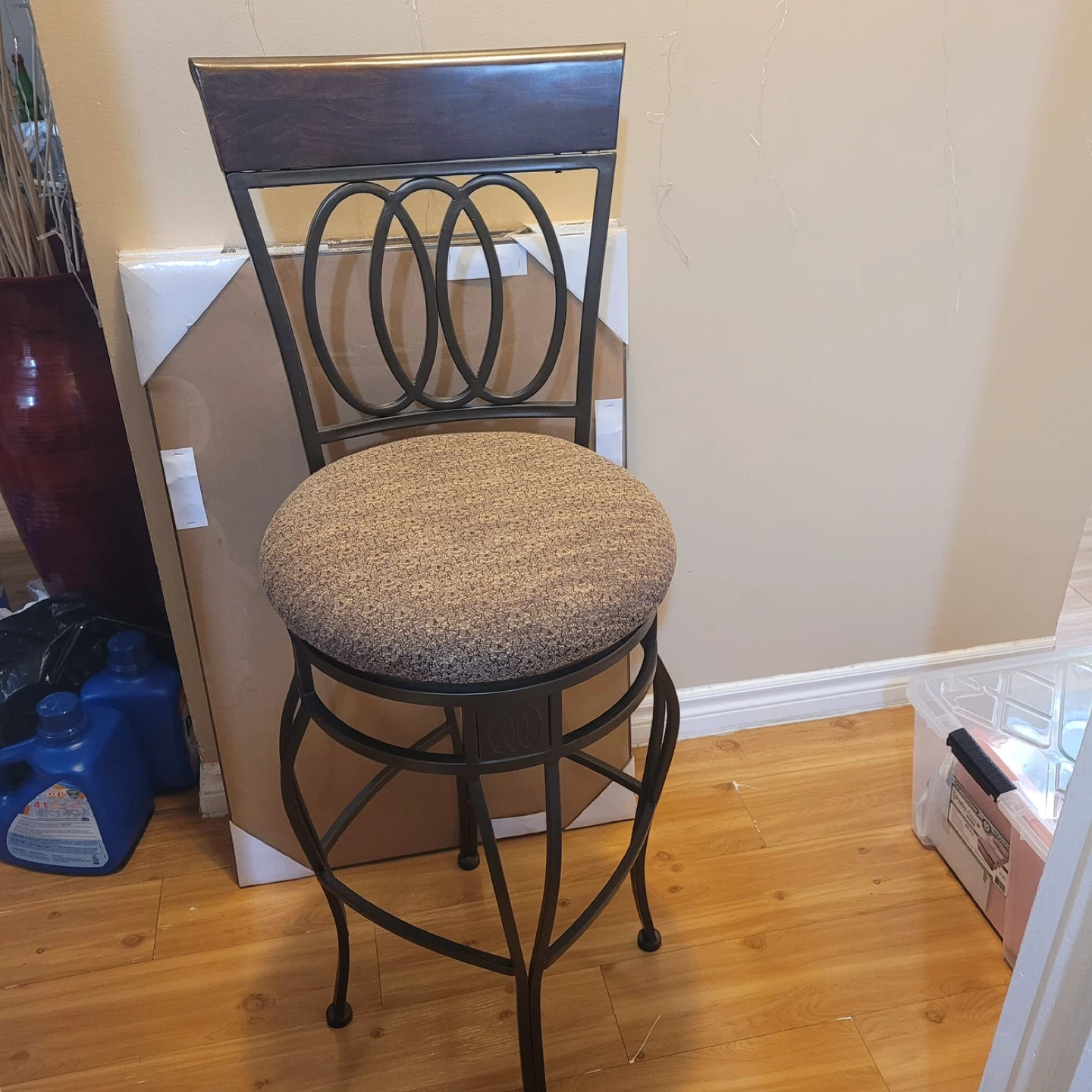 Bar Stool with Padded Seat