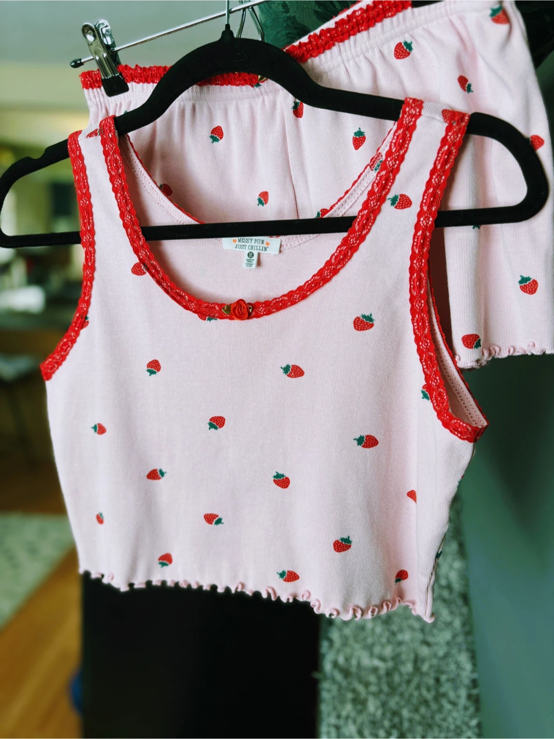 Just Chillin' Strawberry Pyjama Set - photo 2
