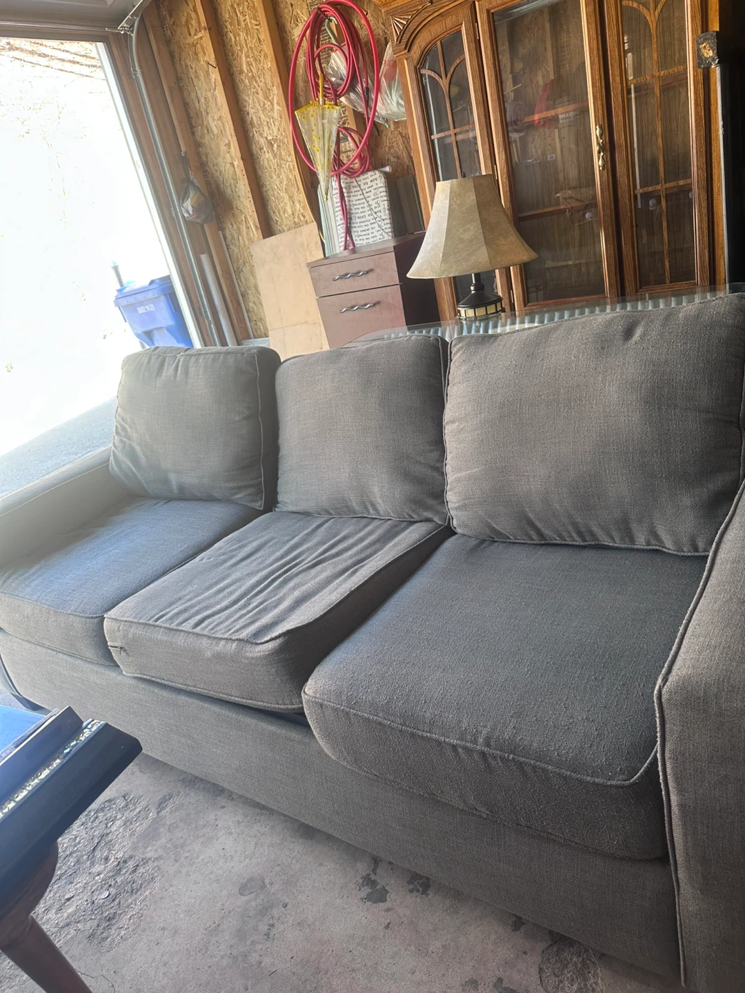 Gray 3-Seater Sofa - photo 2