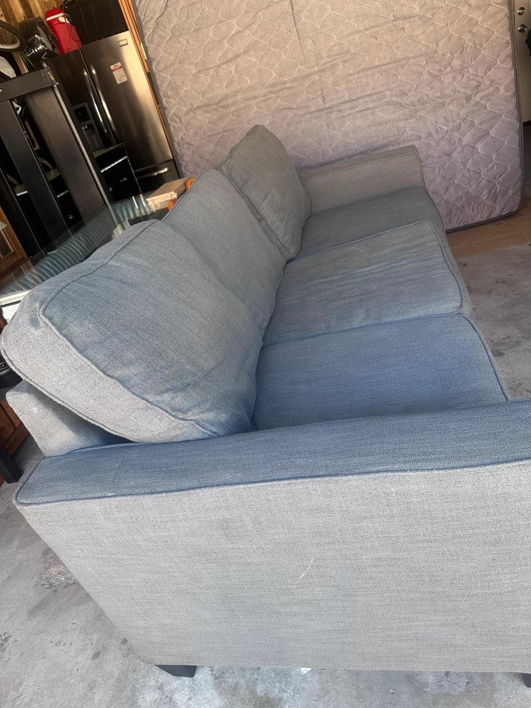 Gray 3-Seater Sofa - photo 3