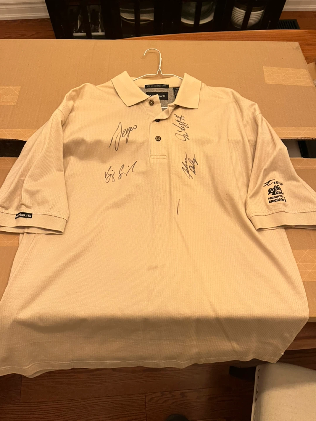 Daly,Singh,Garcia and Ian Leggett autographed
