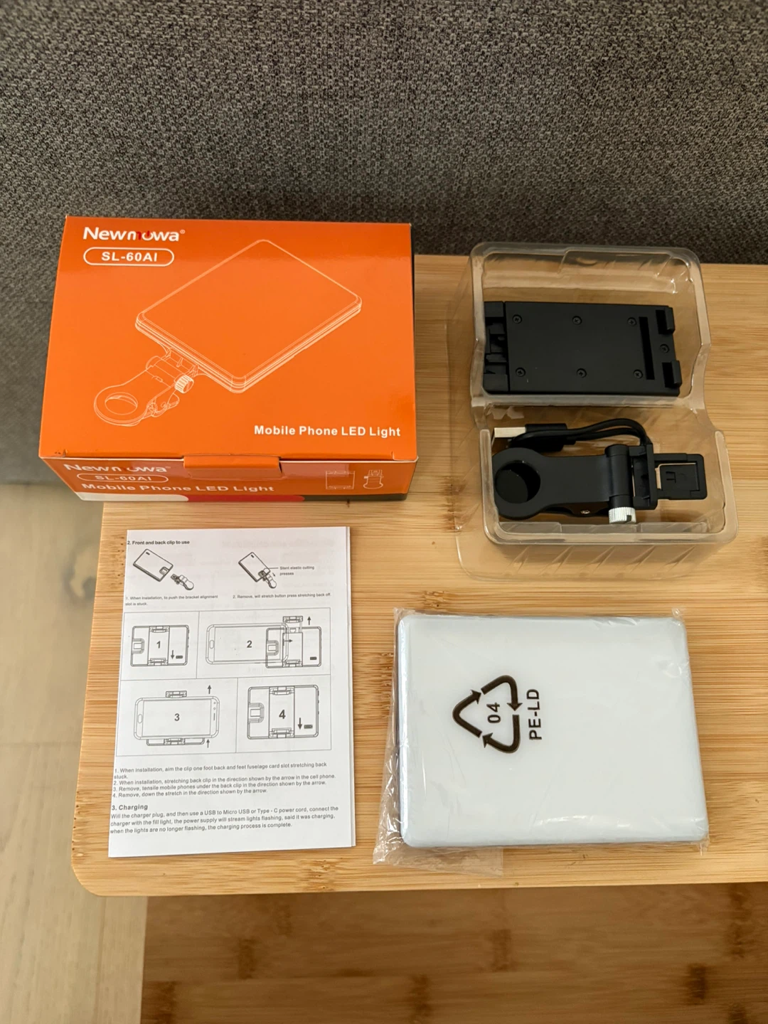 Newmowa SL-60AI Mobile Phone LED Light *BRAND NEW - photo 2