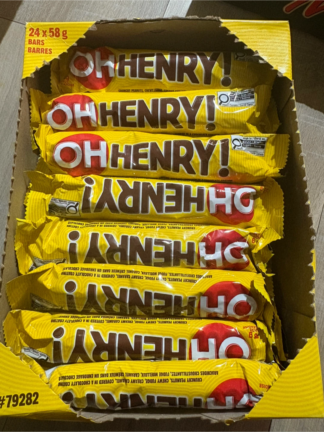 Oh Henry! Chocolate Bars (24 x 58g)