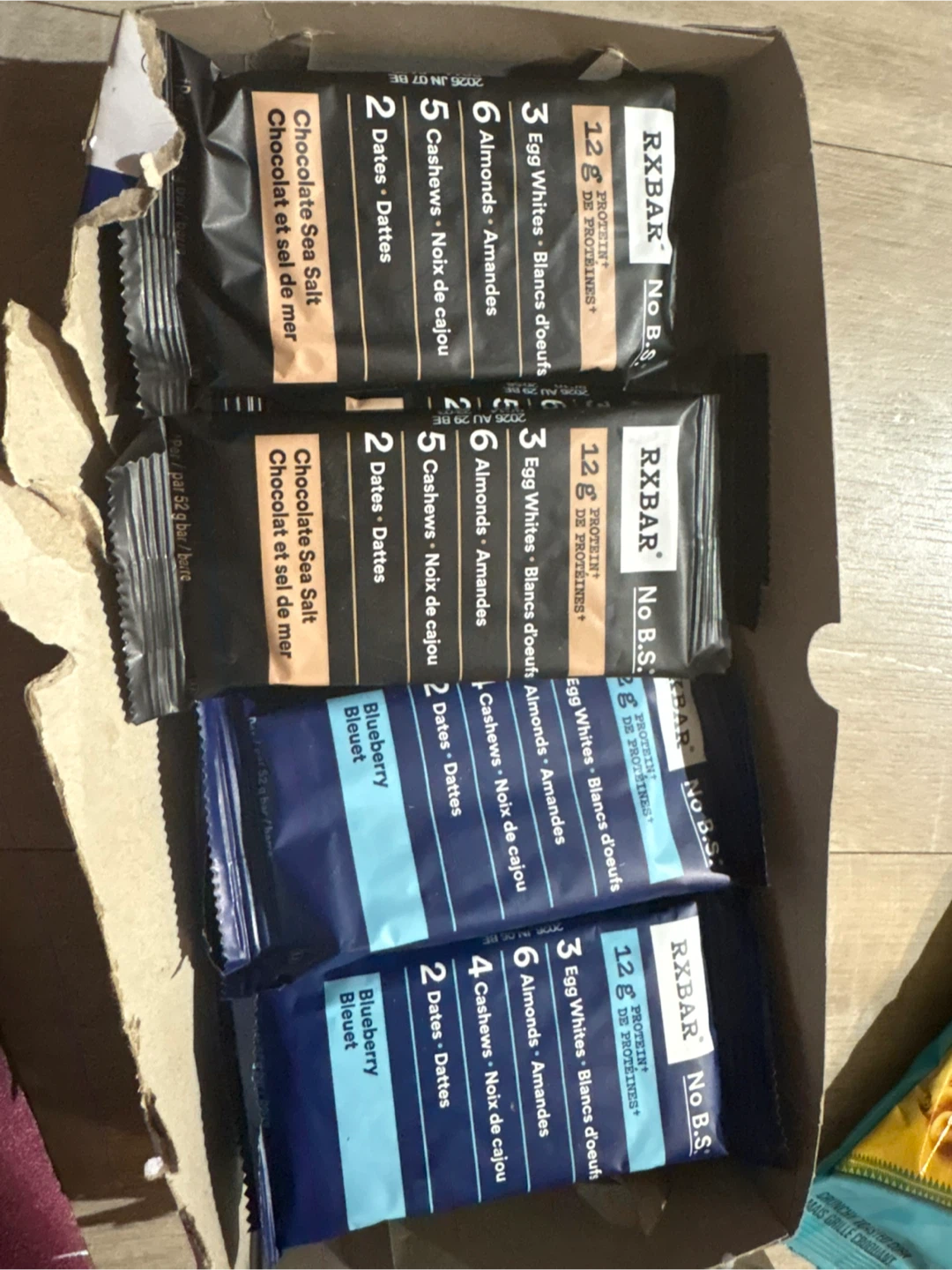 RXBAR Protein Bars - Chocolate Sea Salt & Blueberry