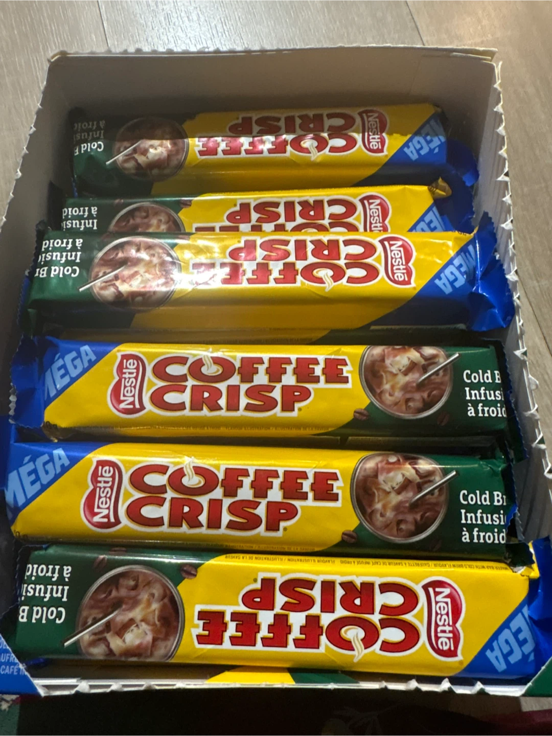 Nestle Coffee Crisp Mega Bars (Set of 5)