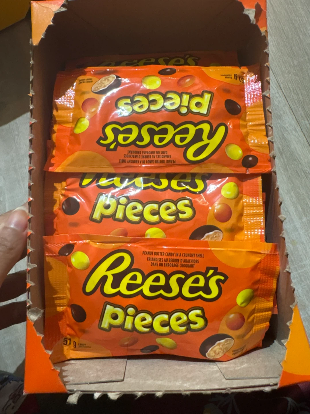 Reese's Pieces 51g Packs (Set of 3)