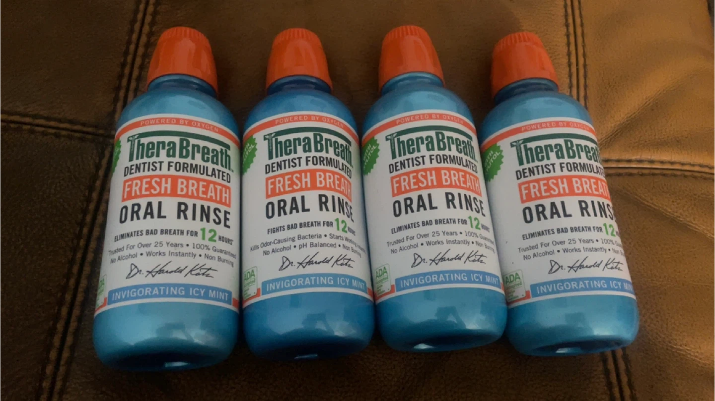 TheraBreath Fresh Breath Oral Rinse - Invigorating Icy Mint