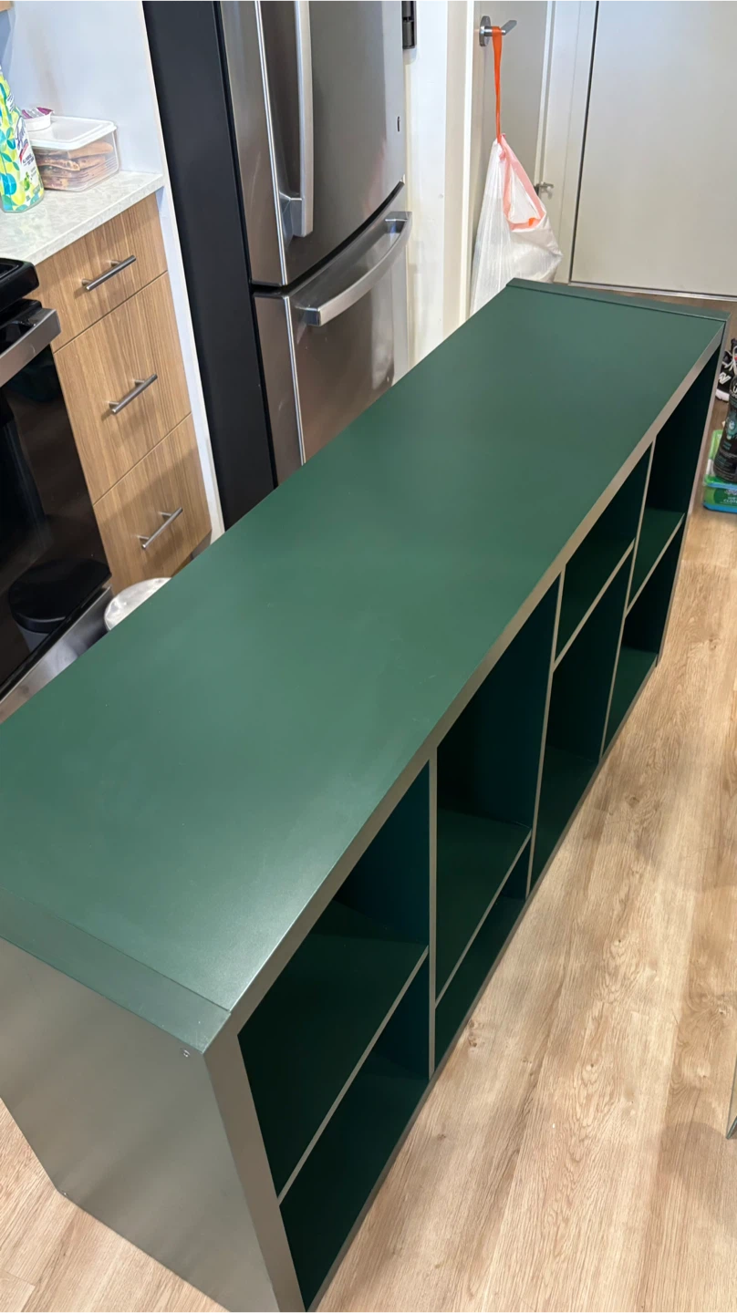 Green Storage Shelf Unit