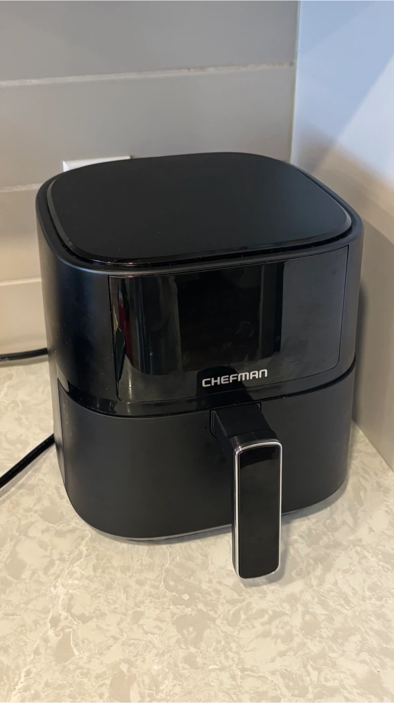 Chefman Black Air Fryer 4qt