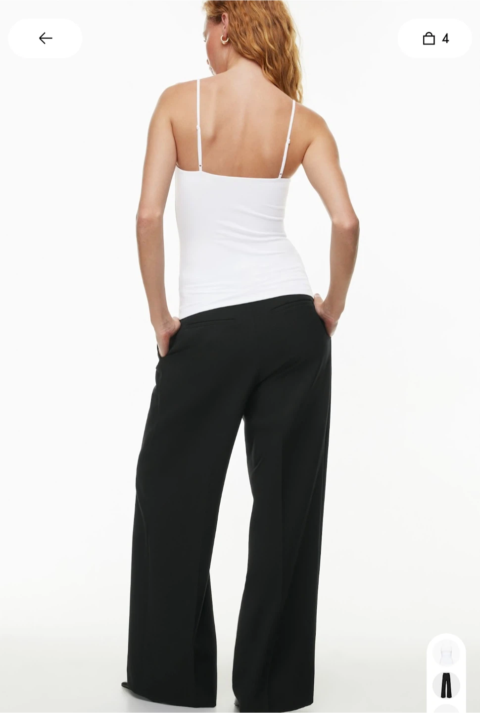 Aritzia Original Contour Squareneck Cami Hip Tank M - photo 5