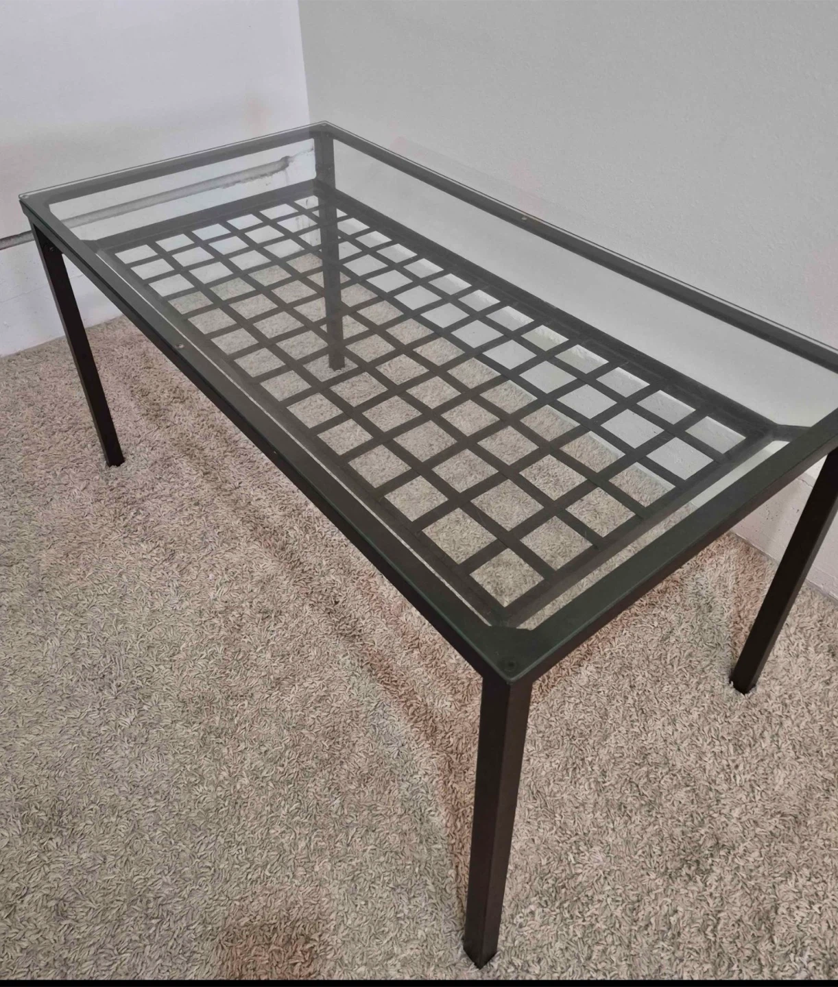 IKEA dining table with chairs  - 58" x 30"