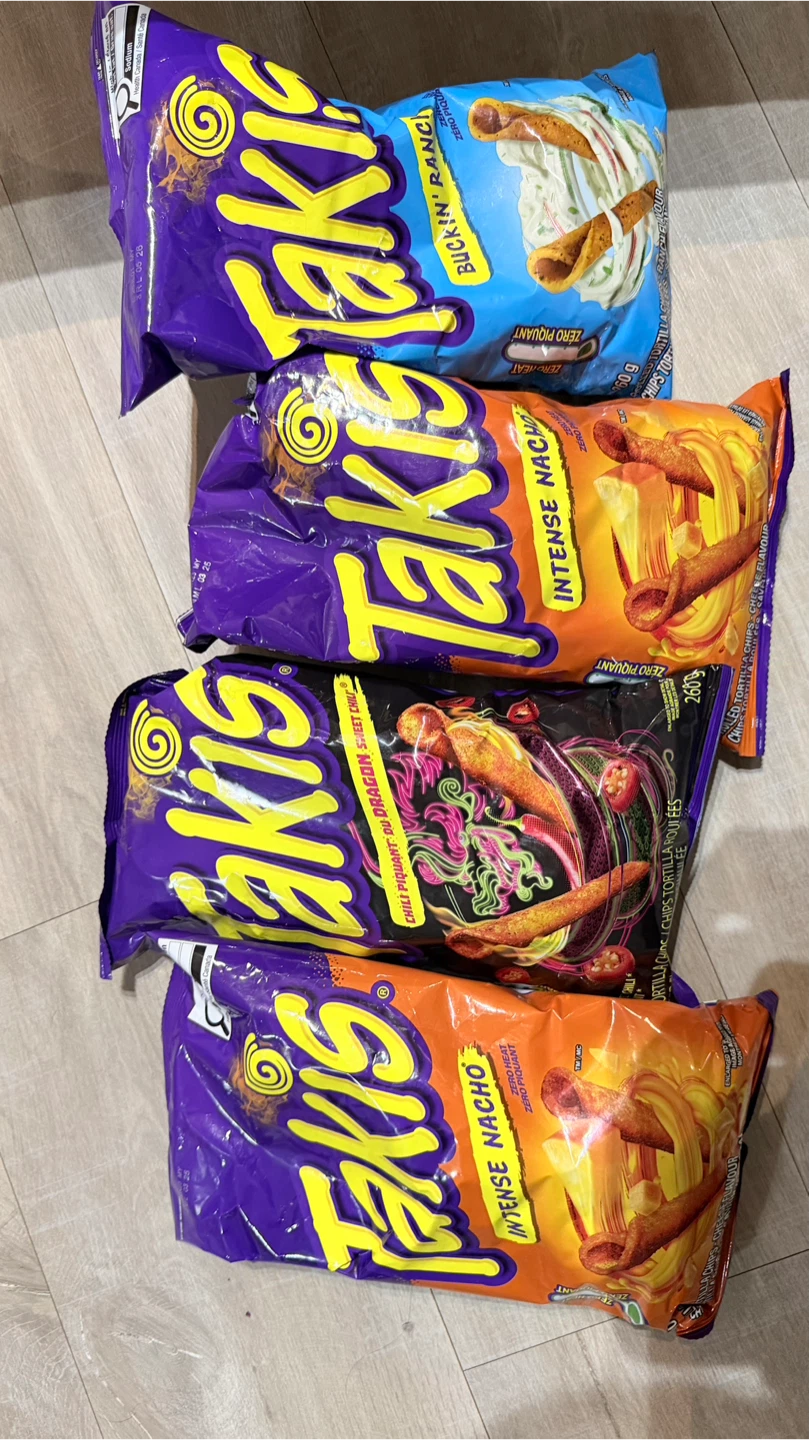 Takis Assorted Flavours Snack Bags