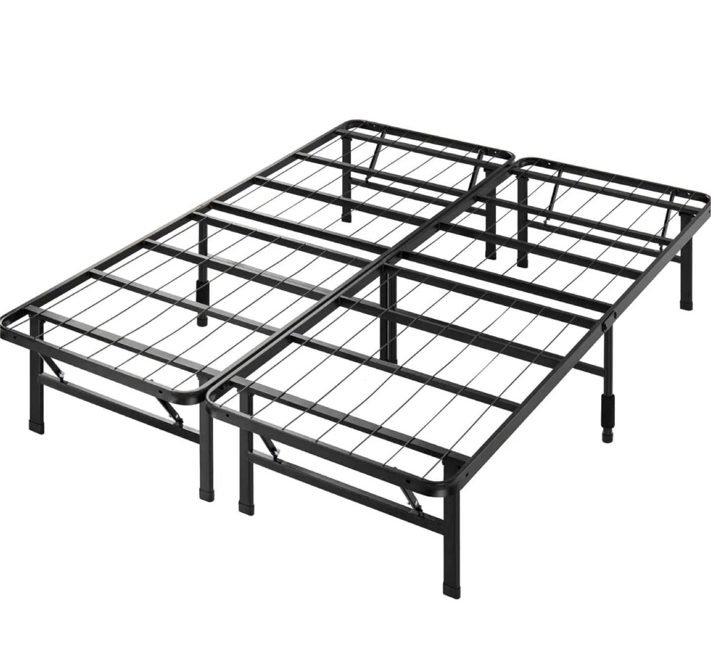Queen bed frame+ Queen mattress