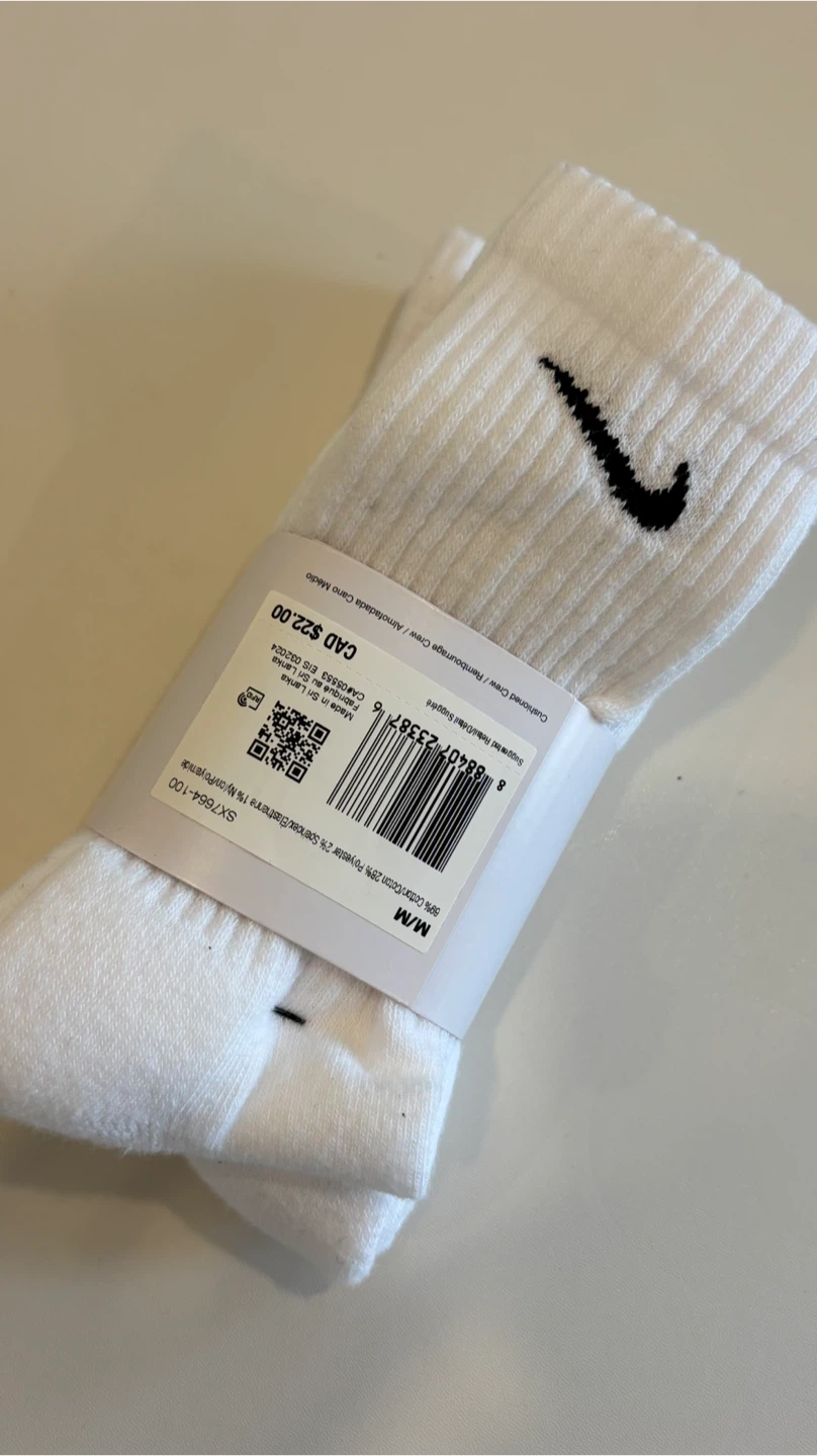 Nike Everyday Cotton Cushioned Crew Socks (3-Pack) - photo 2