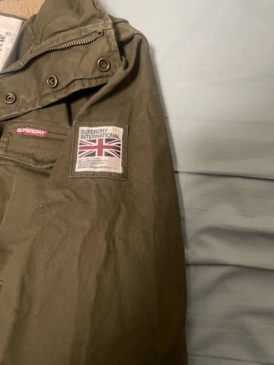 Superdry Military Jacket - Khaki - Medium - photo 3