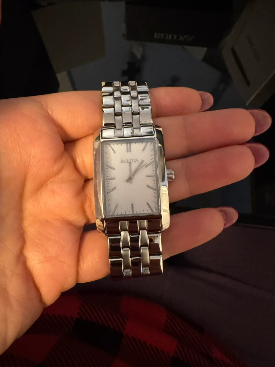 Brand New Women’s Bulova Rectangular Dial Watch - photo 2