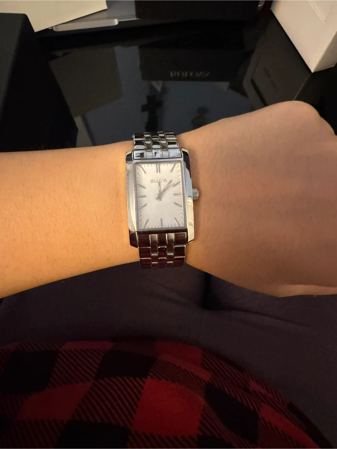 Brand New Women’s Bulova Rectangular Dial Watch - photo 3