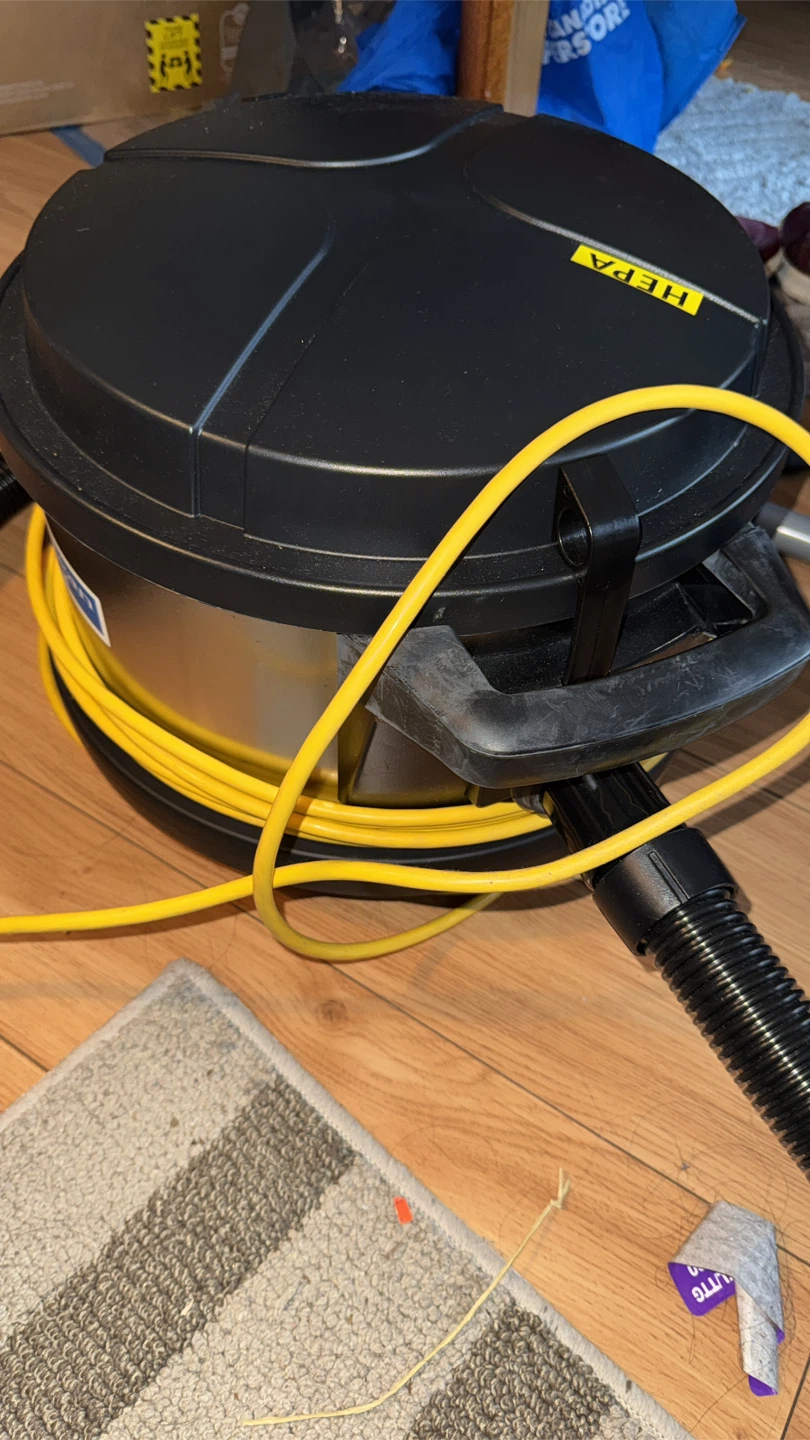 Vacuum with HEPA Filter