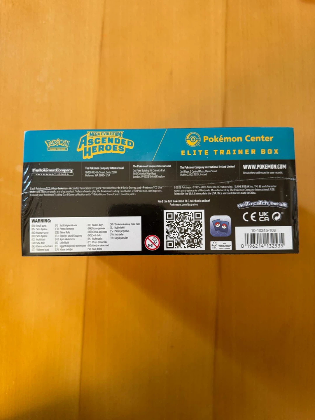 Pokémon TCG Mega Evolution Ascended Heroes Elite Trainer Box - photo 4