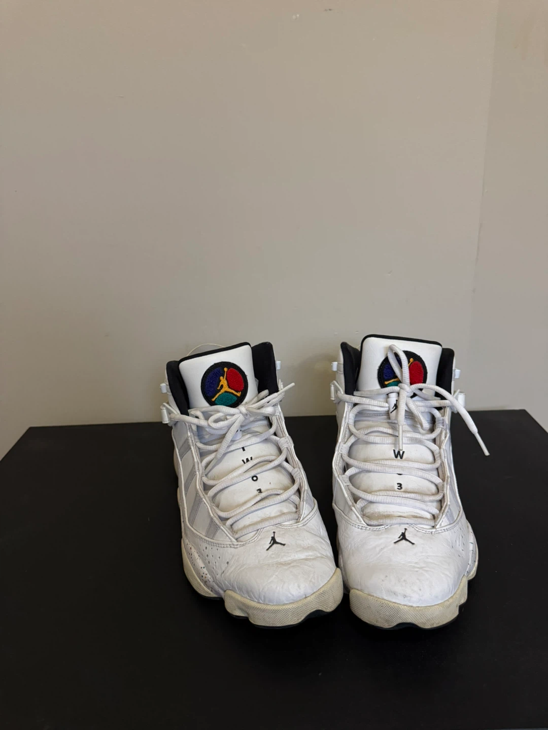 Air Jordan 6 Rings White Men's Shoes Size 10 - photo 2