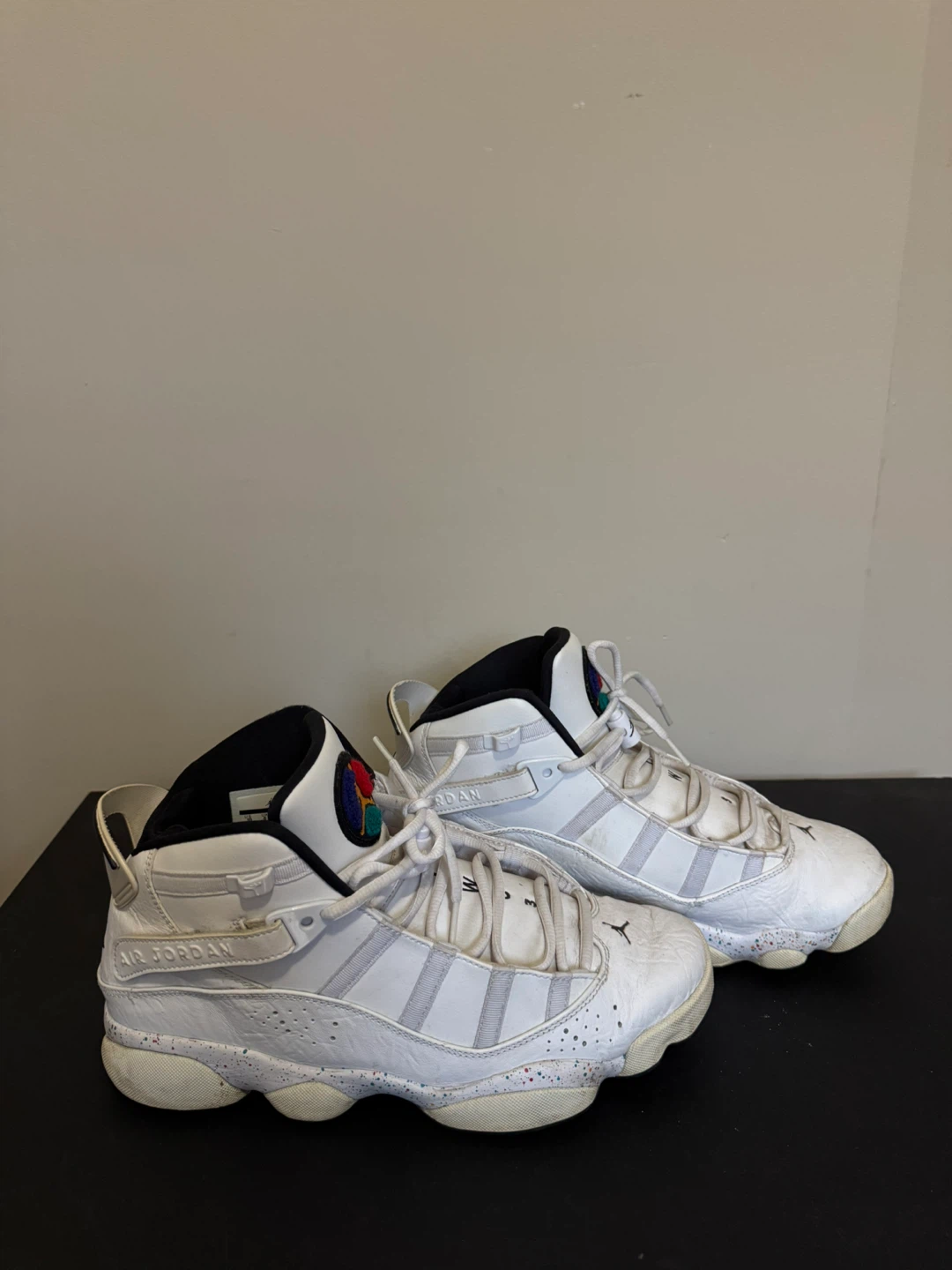 Air Jordan 6 Rings White Men's Shoes Size 10