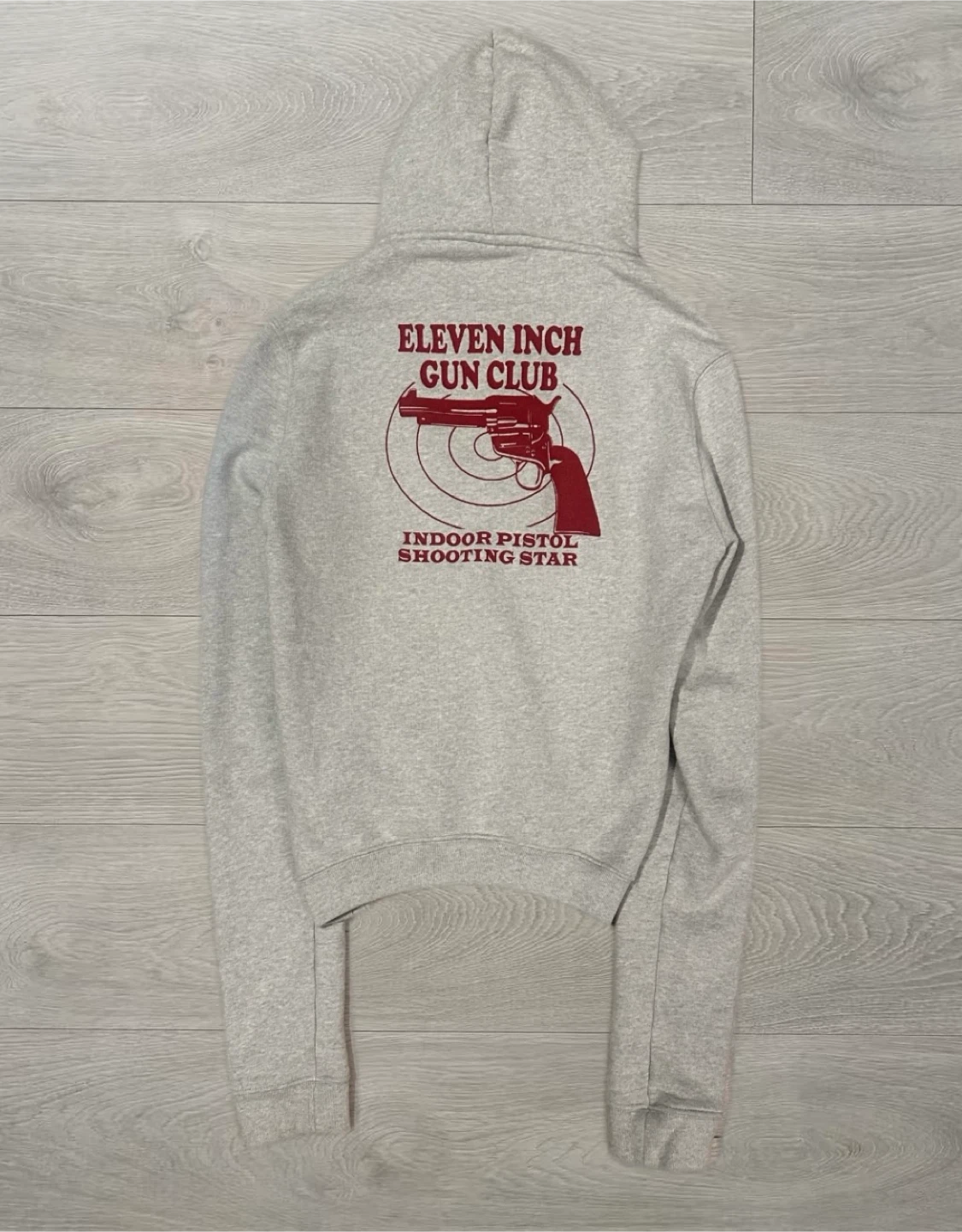 Grey Eleven Inch Gun Club Hoodie