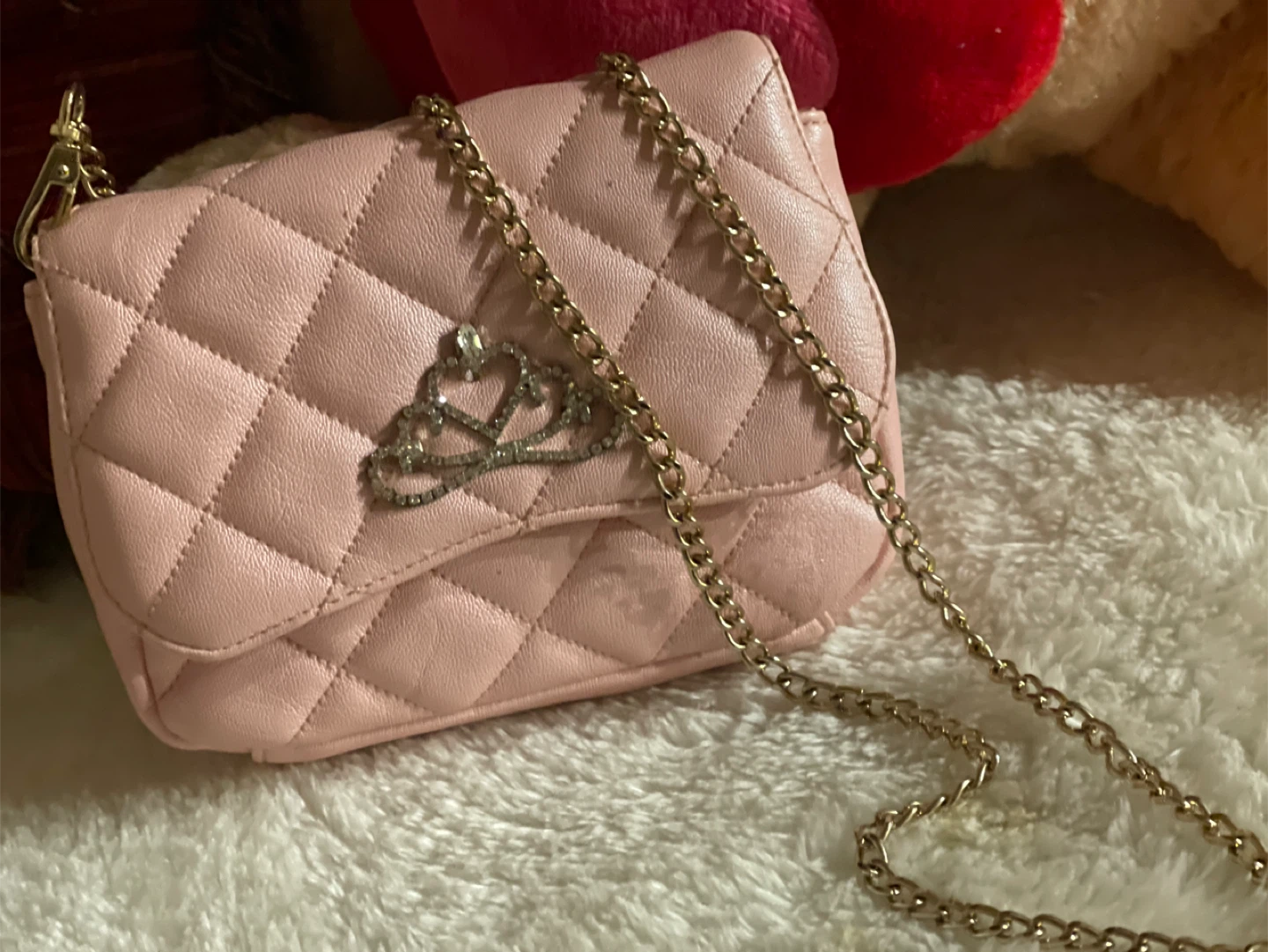 Pink Quilted Purse - photo 2