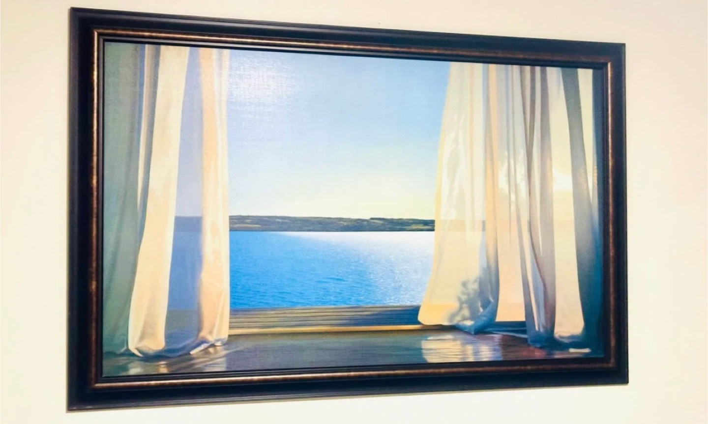 Framed Large Wooden Painting - photo 2