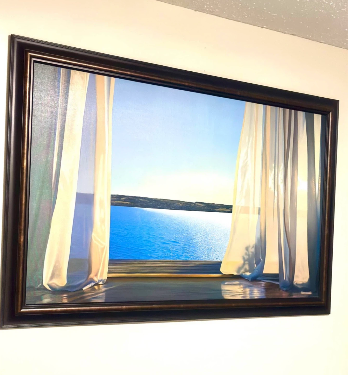 Framed Large Wooden Painting - photo 3